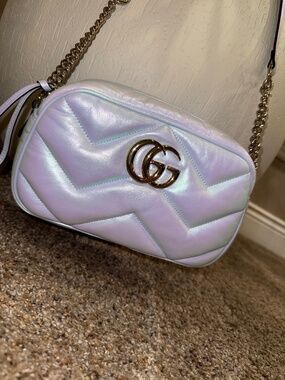 Gucci iridescent bag